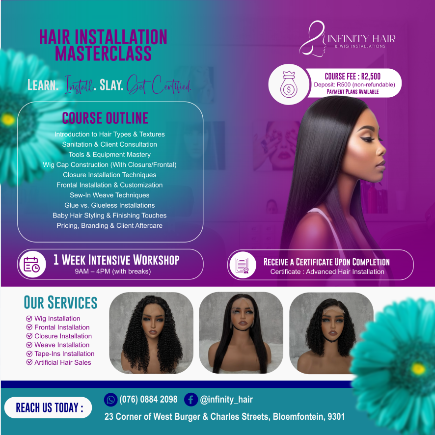 Hair Stylist Poster Design Vanderbijlpark