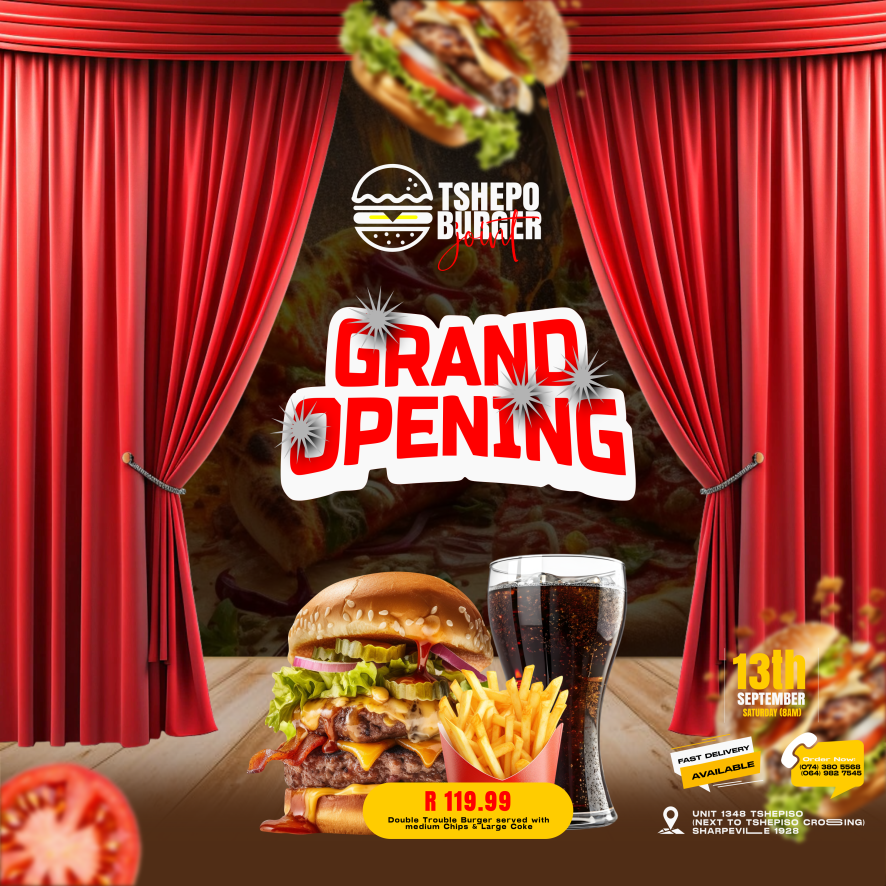 Restaurant Poster Design Vanderbijlpark