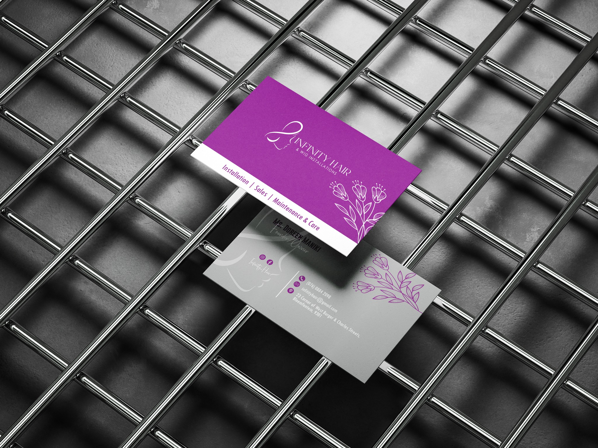 Beauty Business Card Design