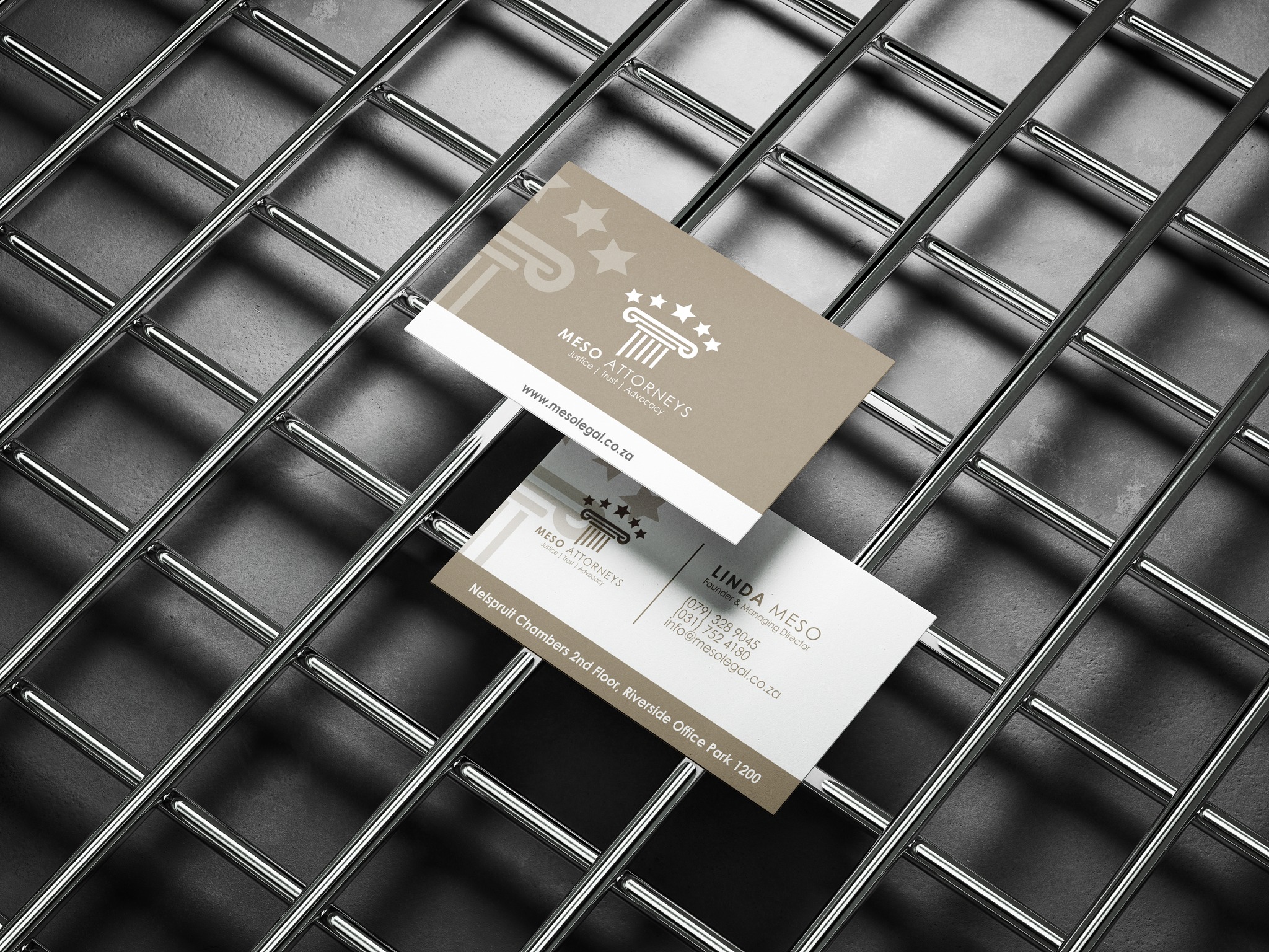 Law Firm Business Card Design