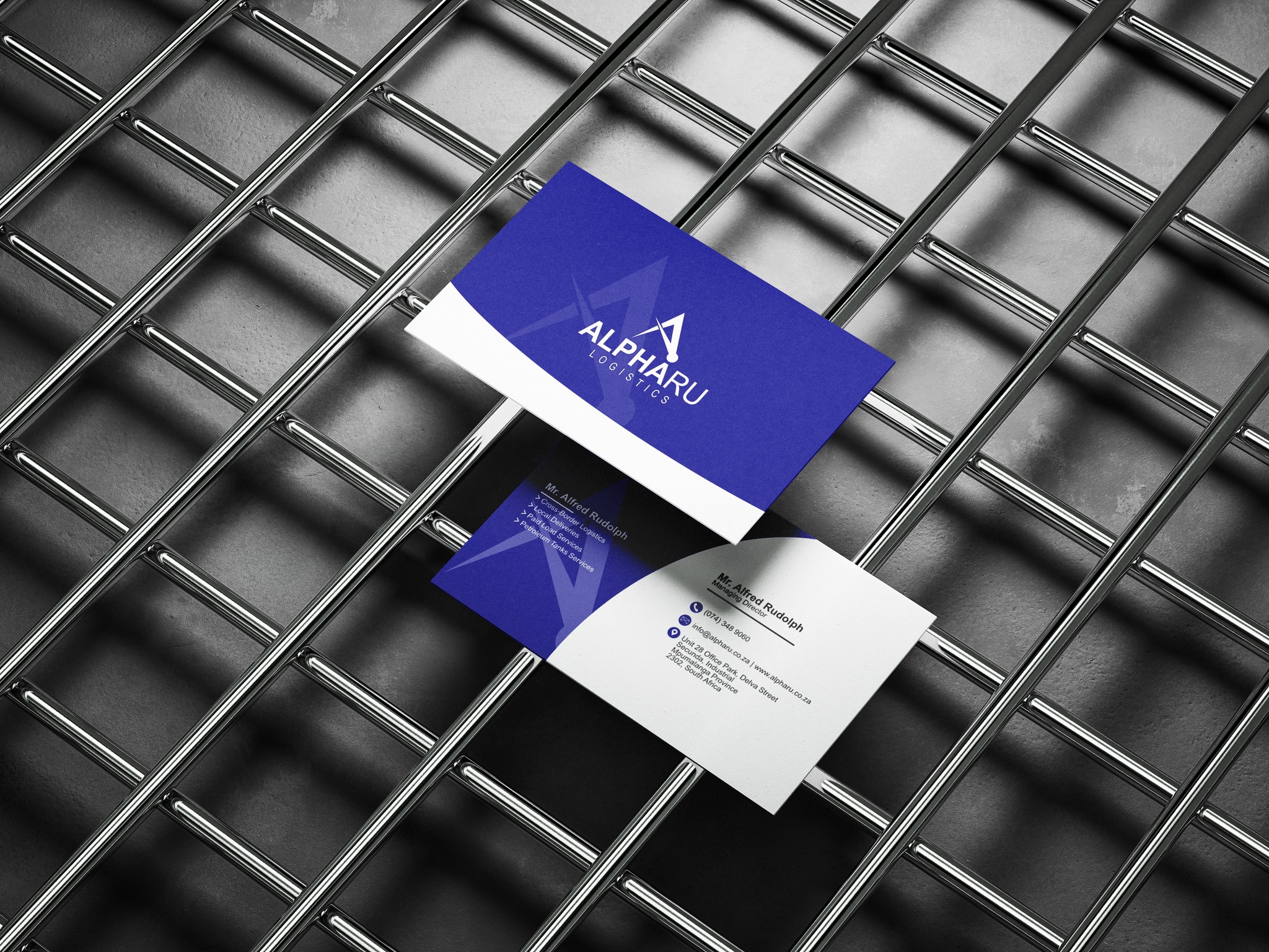 Petroleum Business Card Design